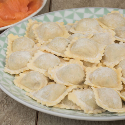Ravioli al Salmone
