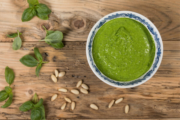 Pesto genovese senza aglio Pesto Genovese senza Aglio
