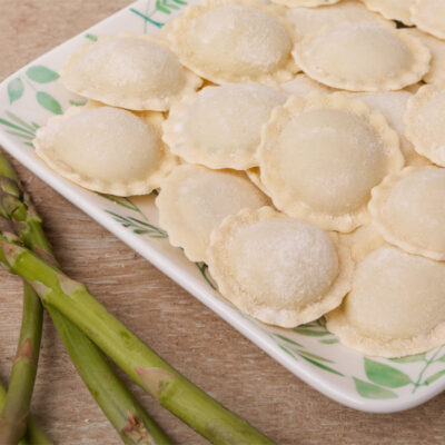 Ravioli agli asparagi Ravioli agli Asparagi