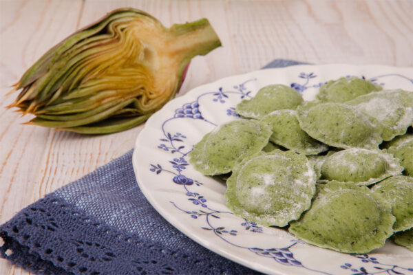Ravioli ai carciofi Ravioli ai Carciofi