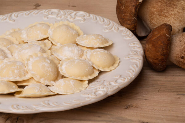 Ravioli ai funghi porcini Ravioli ai Funghi Porcini