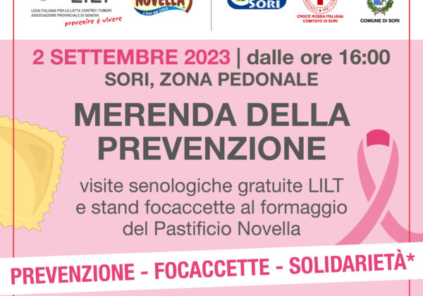 La Merenda della prevenzione